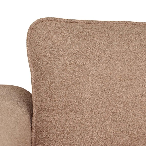 Sofa HOBEL CORNER SIDNEY PLUS F/Z LIGHT BROWN BUKLE 5 L (3) 