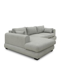 Диван HOBEL CORNER SIDNEY PLUS F/Z LIGHT GREY BEATTO 1067 L (3) 