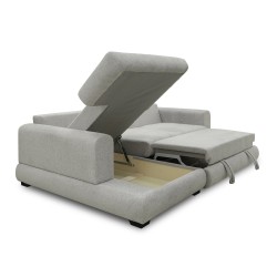 Диван HOBEL CORNER SIDNEY PLUS F/Z LIGHT GREY BEATTO 1067 L (3) 