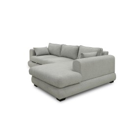 Диван HOBEL CORNER SIDNEY PLUS F/Z LIGHT GREY BEATTO 1067 R (3) 