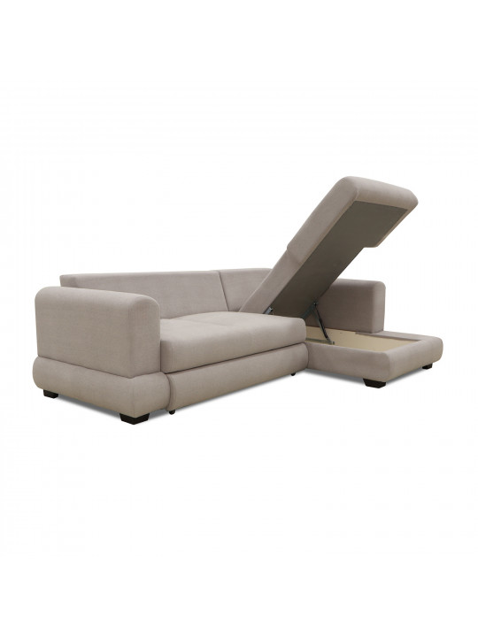 Sofa HOBEL CORNER SIDNEY PLUS GREY BUKLE 9 R (3) 