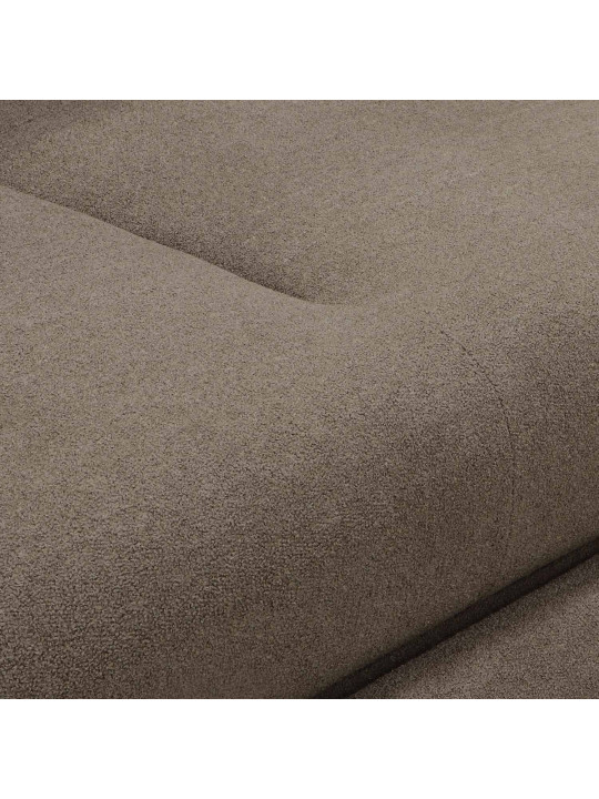 Sofa HOBEL CORNER SIDNEY PLUS LIGHT BROWN BUKLE 6 R (3) 