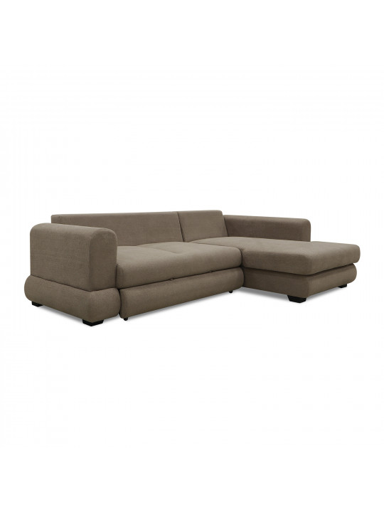 Sofa HOBEL CORNER SIDNEY PLUS LIGHT BROWN BUKLE 6 R (3) 