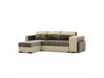 Sofa HOBEL CORNER SONYA BROWN MONACO 5/BROWN  BONCUK 6 L (5) 