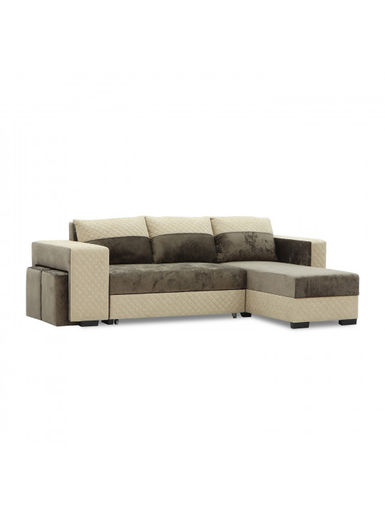 Диван HOBEL CORNER SONYA BROWN MONACO 5/BROWN  BONCUK 6 R (5) 