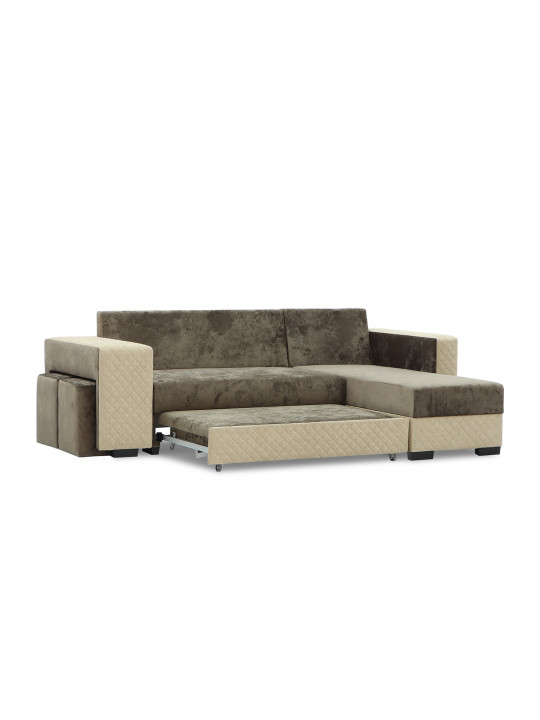 Диван HOBEL CORNER SONYA BROWN MONACO 5/BROWN  BONCUK 6 R (5) 