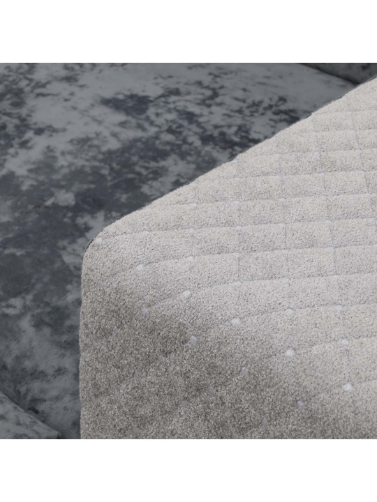 Sofa HOBEL CORNER SONYA DARK GREY MONACO 15/ LIGHT GREY BONCUK 19 L (5) 