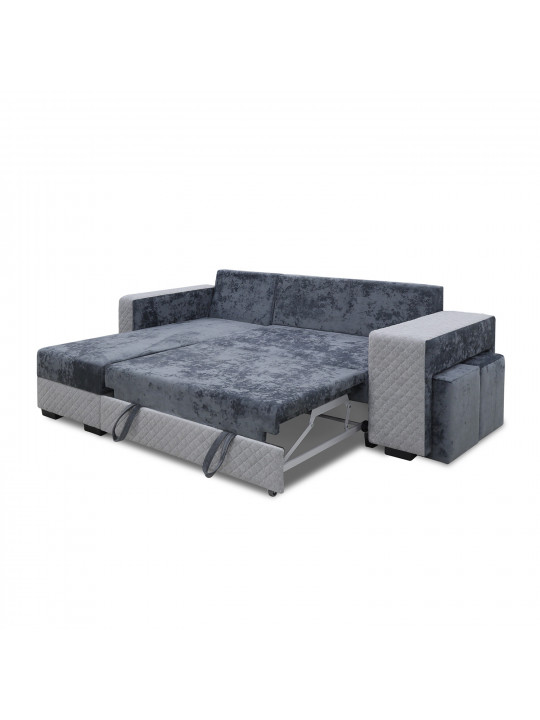 Sofa HOBEL CORNER SONYA DARK GREY MONACO 15/ LIGHT GREY BONCUK 19 L (5) 