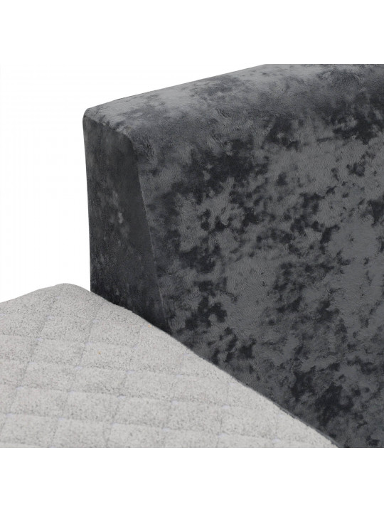 Sofa HOBEL CORNER SONYA DARK GREY MONACO 15/ LIGHT GREY BONCUK 19 R (5) 