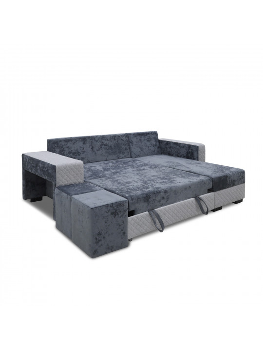 Sofa HOBEL CORNER SONYA DARK GREY MONACO 15/ LIGHT GREY BONCUK 19 R (5) 