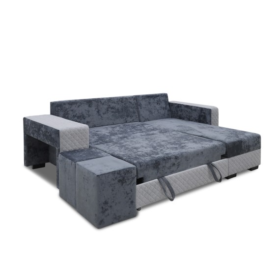 Բազմոց HOBEL CORNER SONYA F/P LIGHT GREY MONACO 13/GREY BONCUK 19 R (5) 