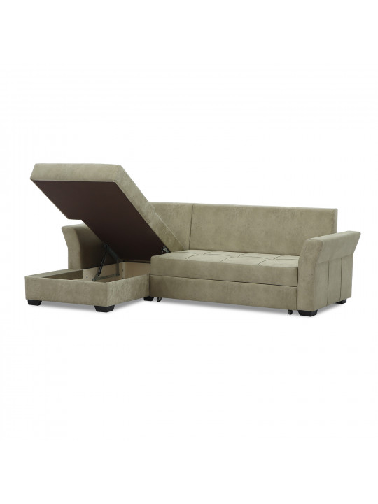 Sofa HOBEL CORNER TEXAS CREAM RONALDO 1803 L (5) 