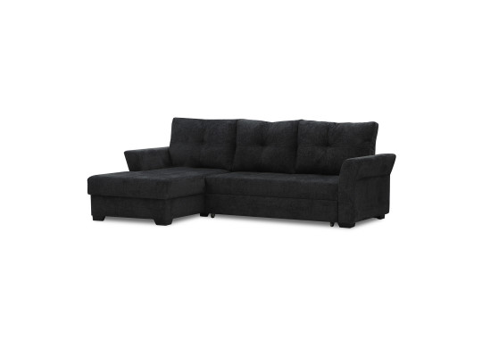 Диван HOBEL CORNER TEXAS DARK GREY BEATTO 1078 L (5) 
