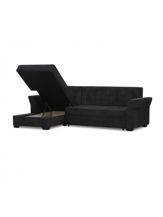 Sofa HOBEL CORNER TEXAS DARK GREY BEATTO 1078 L (5) 