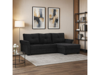 Sofa HOBEL CORNER TEXAS DARK GREY BEATTO 1078 R (5) 
