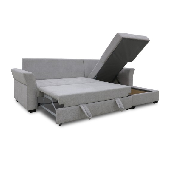 Sofa HOBEL CORNER TEXAS F/P LIGHT GREY BEATTO 1069 R (5) 