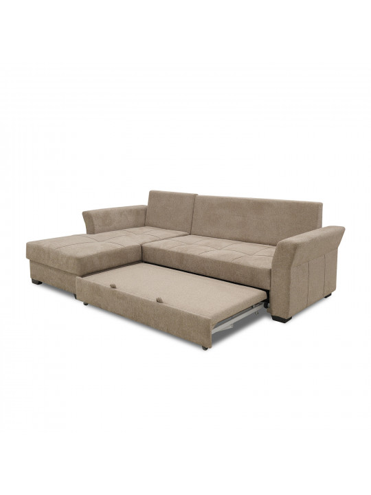 Sofa HOBEL CORNER TEXAS LIGHT BROWN BEATTO 1015 L (5) 