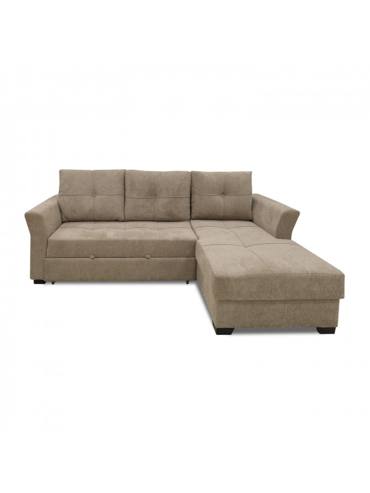 Диван HOBEL CORNER TEXAS LIGHT BROWN BEATTO 1015 R (5) 
