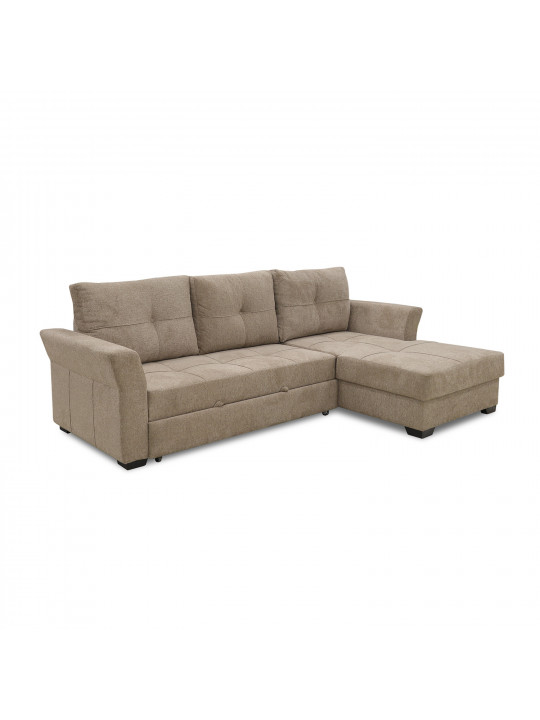 Диван HOBEL CORNER TEXAS LIGHT BROWN BEATTO 1015 R (5) 