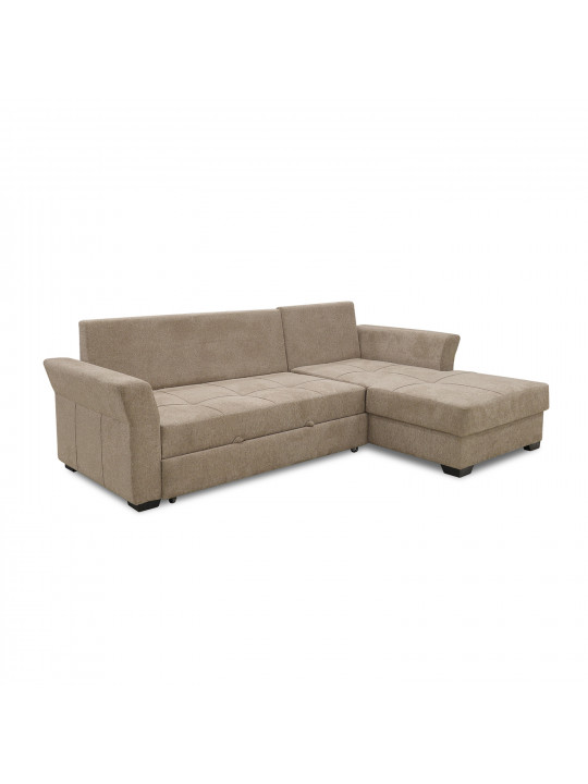 Диван HOBEL CORNER TEXAS LIGHT BROWN BEATTO 1015 R (5) 