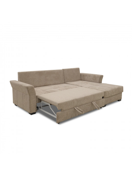 Диван HOBEL CORNER TEXAS LIGHT BROWN BEATTO 1015 R (5) 