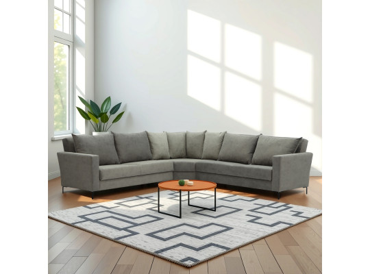Sofa HOBEL CORNER VALENCIA CAPPUCCINO JAGUAR 06/ LIGHT CAPPUCCINO JAGUAR 03 (3) 