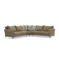 Диван HOBEL CORNER VALENCIA GREY BEATTO 1036/ GONZA 1019 (4) 
