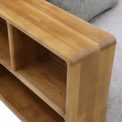Диван HOBEL CORNER WOOD GREY AMAZON 5 / INFINITY 991 / NIAGARA GREY R (5) 