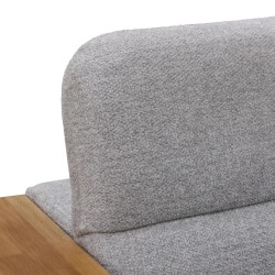 Диван HOBEL CORNER WOOD GREY AMAZON 5 / INFINITY 991 / NIAGARA GREY R (5) 