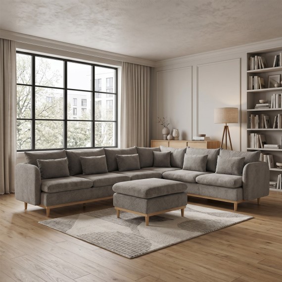 Диван HOBEL CORNER MODENA GREY BEATTO 1036 (5) 