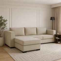 Sofa HOBEL CORNER ROSE F/R CREAM LEONARDO 2 (4) 
