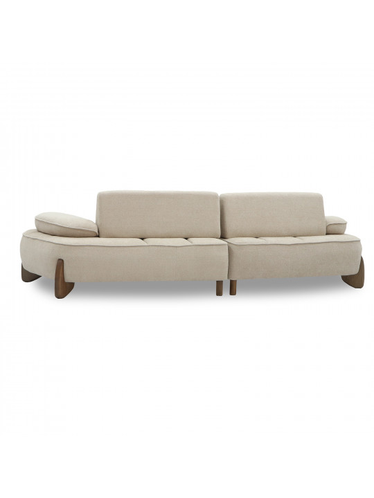 Диван HOBEL DANIA 2 STR CREAM BONCUK 4/ BROWN BEATTO 1012 (2) 