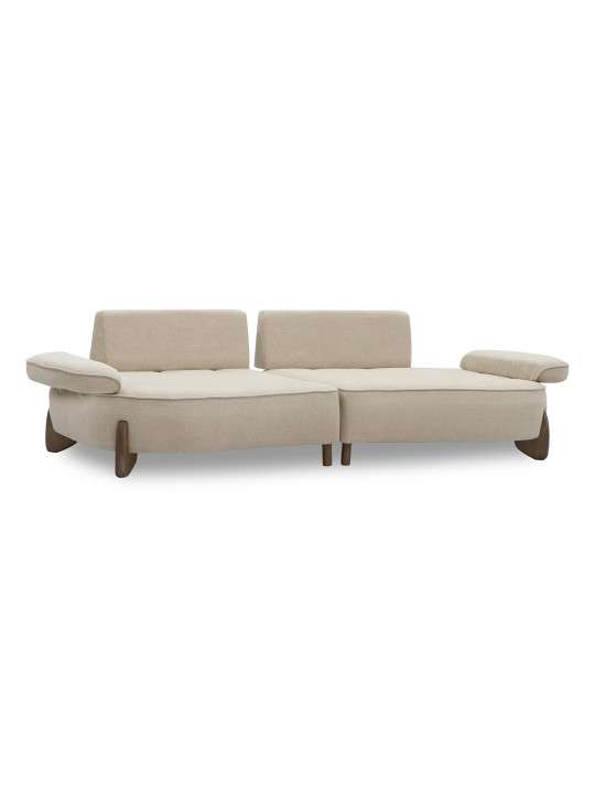 Диван HOBEL DANIA 2 STR CREAM BONCUK 4/ BROWN BEATTO 1012 (2) 