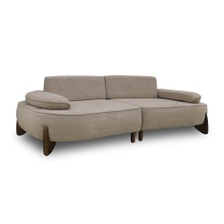 Диван HOBEL DANIA 2 STR OAK CREAM BONCUK 4/ BROWN BELLA 6 (3) 