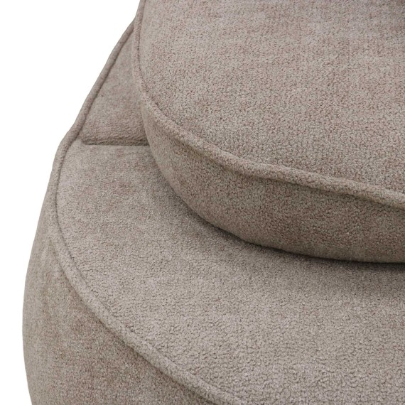 Բազմոց HOBEL DANIA 2 STR OAK CREAM BONCUK 4/ BROWN BELLA 6 (3) 