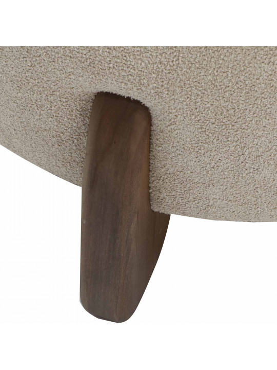 Диван HOBEL DANIA 3 STR CREAM BONCUK 4/ BROWN BEATTO 1012 (3) 