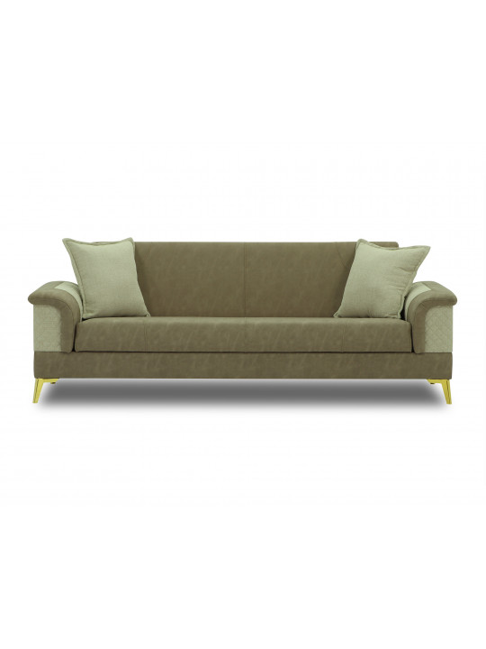 Sofa set HOBEL DIVA S 3+2+1 (L16150G) LIGHT BROWN KIPRUS 3 /BEIGE INFINITY103 (3) 