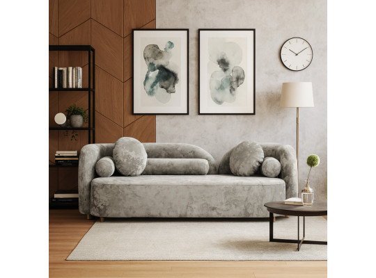 Диван HOBEL DUBLIN LIGHT CAPPUCCINO MONACO 4 (1) 