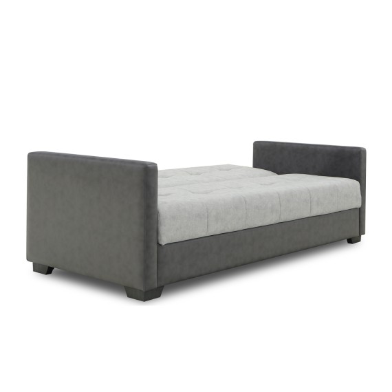 Диван HOBEL MARVEL ECONOM DARK GREY 8410/LIGHT GREY YAGUAR 4 (2) 