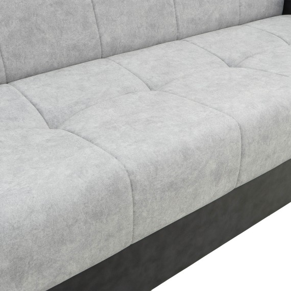 Диван HOBEL MARVEL ECONOM DARK GREY 8410/LIGHT GREY YAGUAR 4 (2) 