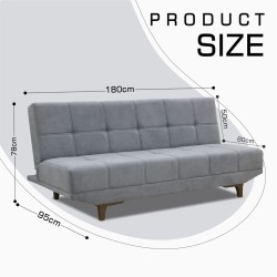Sofa HOBEL ELISA F/R BLUE GREY VIVALDI 12 (1) 