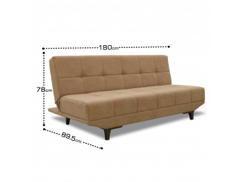 Sofa HOBEL ELISA LIGHT BROWN VIVALDI 20 (1) 