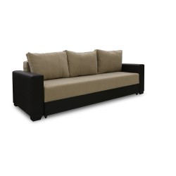Sofa HOBEL ERICA 2000 F/P BROWN 3673/ CREAM LEONARDO 3 (4) 