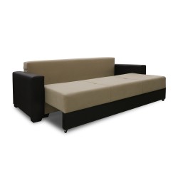 Sofa HOBEL ERICA 2000 F/P BROWN 3673/ CREAM LEONARDO 3 (4) 