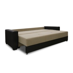 Sofa HOBEL ERICA 2000 F/P BROWN 3673/ CREAM LEONARDO 3 (4) 