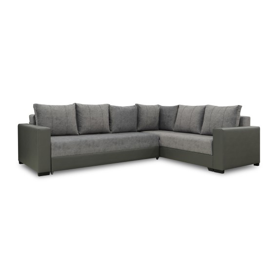 Sofa HOBEL CORNER ERICA F/P GREY V460/ GREY JAGUAR 5 R (6) 