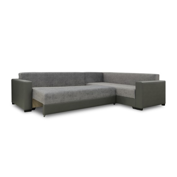 Sofa HOBEL CORNER ERICA F/P GREY V460/ GREY JAGUAR 5 R (6) 