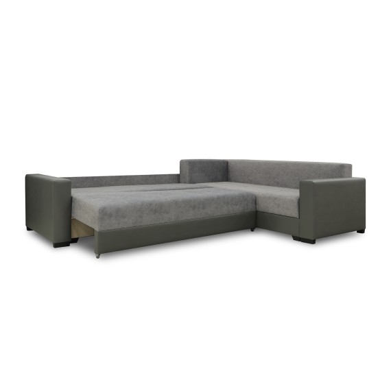 Sofa HOBEL CORNER ERICA F/P GREY V460/ GREY JAGUAR 5 R (6) 