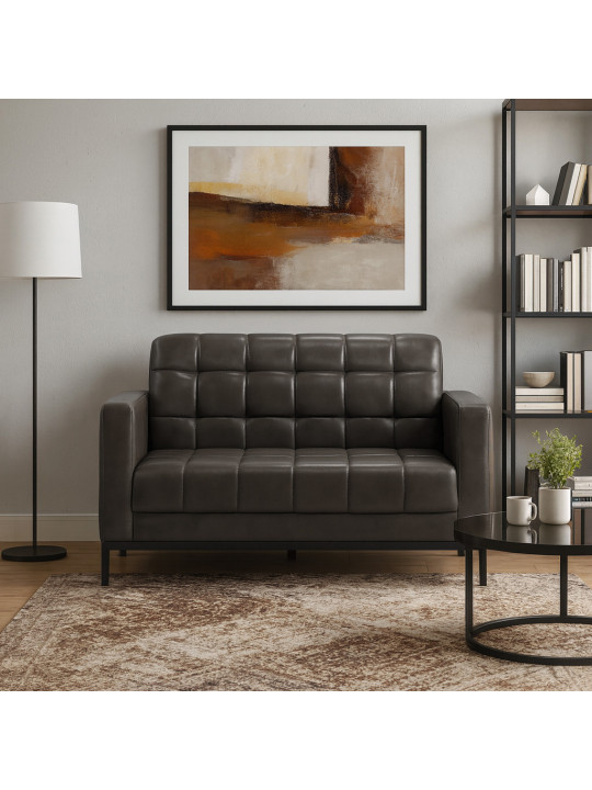 Sofa HOBEL HAMBURG 2 STR BOWN PHANTOME 13 (1) 