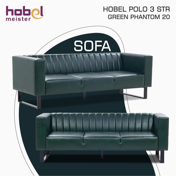 Диван HOBEL POLO 3 STR F/R GREEN PHANTOM 20 (2) 